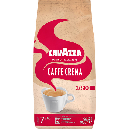 LAVAZZA Kaffee "CREMA CLASSICO", ganze Bohne, 1 kg