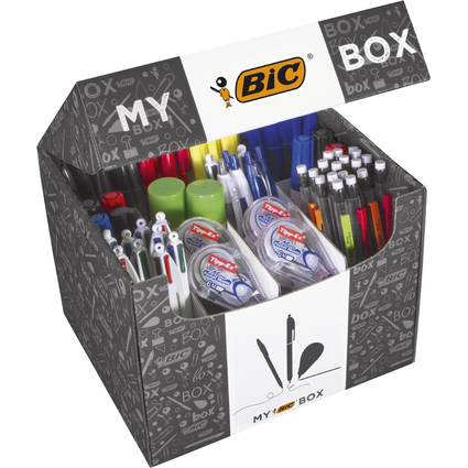 BIC Schreibset MY BIC BOX, 124-teilig