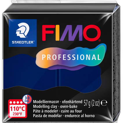 FIMO PROFESSIONAL Modelliermasse, ofenhrtend, marineblau