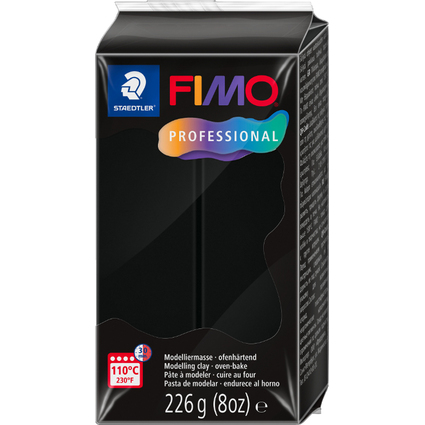 FIMO PROFESSIONAL Modelliermasse, ofenhrtend, schwarz