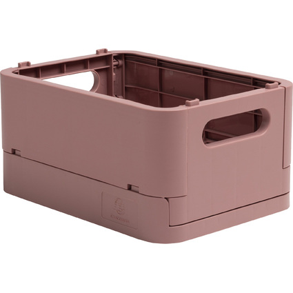 EXACOMPTA Aufbewahrungsbox Smart Case Mini, altrosa