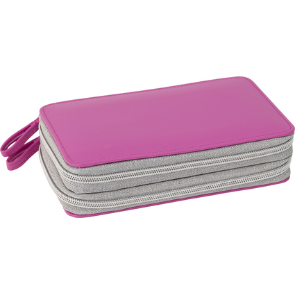 EBERHARD FABER Schleretui Double Decker, 30-teilig, pink