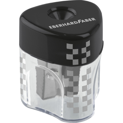 EBERHARD FABER Spitzdose WINNER Mini, transparent/anthrazit