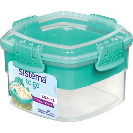 Sistema Snackbox SNACKS TO GO, 400 ml, mintgrn