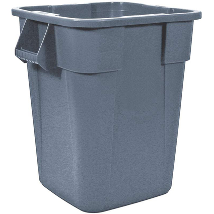 Rubbermaid Container BRUTE 151,4 Liter, eckig, aus PP, grau