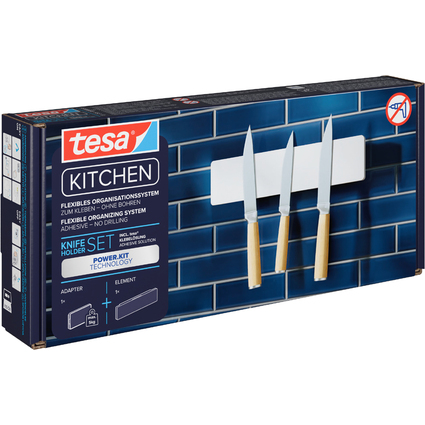 tesa KITCHEN Messerhalter, wei