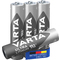 VARTA Lithium Batterie Ultra Lithium, Micro (AAA), 4er Pack