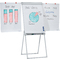 FRANKEN Flipchart PRO Deluxe Standard, 670 x 950 mm,hellgrau