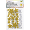 folia Moosgummi Glitter-Sticker "Sterne", sortiert