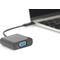 DIGITUS USB 3.1 Grafikadapter, USB-C - VGA, schwarz