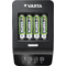 VARTA Ladegert LCD Ultra Fast Charger+, inkl. 4x Mignon