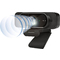 LogiLink Full-HD-USB-Webcam mit Dual-Mikrofon, schwarz