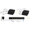 LogiLink 4K/60 Hz HDMI Extender/Splitter Set over IP, 70 m