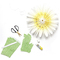 folia Papierttenblumen DAISY LOVE