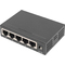 DIGITUS Gigabit Switch, Unmanaged, 5-Port, schwarz