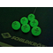 DONIC SCHILDKRT Tischtennisball "Glow in the dark", grn