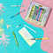 BIC Schreibset "Pastel Dream Kit" mit Notizbuch, 16-teilig