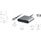 LogiLink USB 3.2 Gen 1 Adapterkabel, grau/schwarz