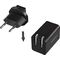 LogiLink USB-Reiseadapter, USB-A & USB-C, GaN-Technolgie