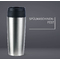 emsa Isolierbecher TRAVEL MUG Classic, 0,36 L., Edelstahl