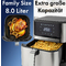 PROFI COOK Heiluft-Fritteuse PC-FR 1269 H, 8 Liter, schwarz