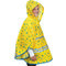 ROTH Kinder-Regenponcho ReflActions "Roar", gelb/blau