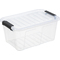 plast team Aufbewahrungsbox HOME BOX, 8,0 Liter, transparent