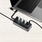 LogiLink USB 3.2 Hub, 4 Port, mit Ein-/Ausschalter, schwarz