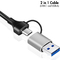 LogiLink USB auf RJ45 Ethernet Netzwerkadapter, grau