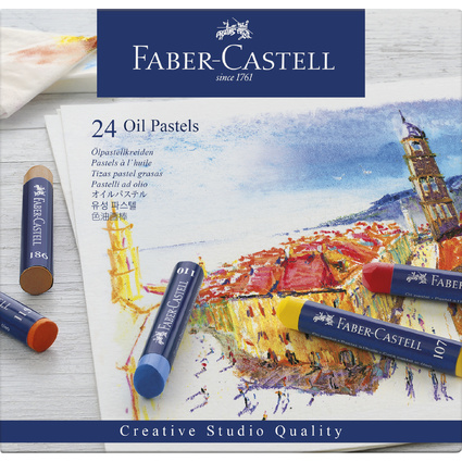 FABER-CASTELL lpastellkreiden STUDIO QUALITY, 24er Etui