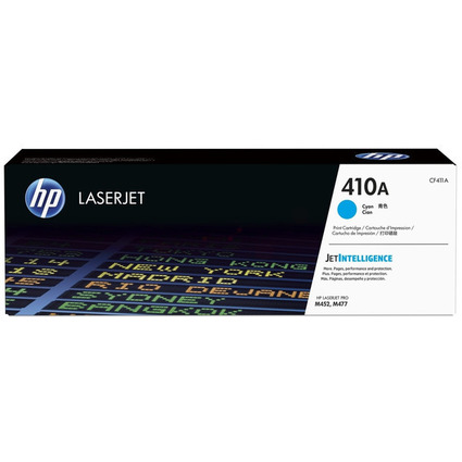 hp Toner hp 410A fr hp Color LaserJet Pro M452dn, cyan