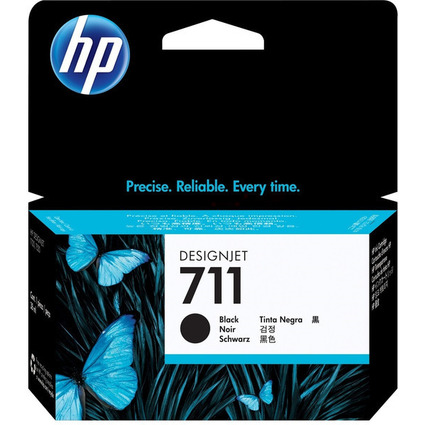 hp Tinte hp 711 fr hp DesignJet T120, schwarz